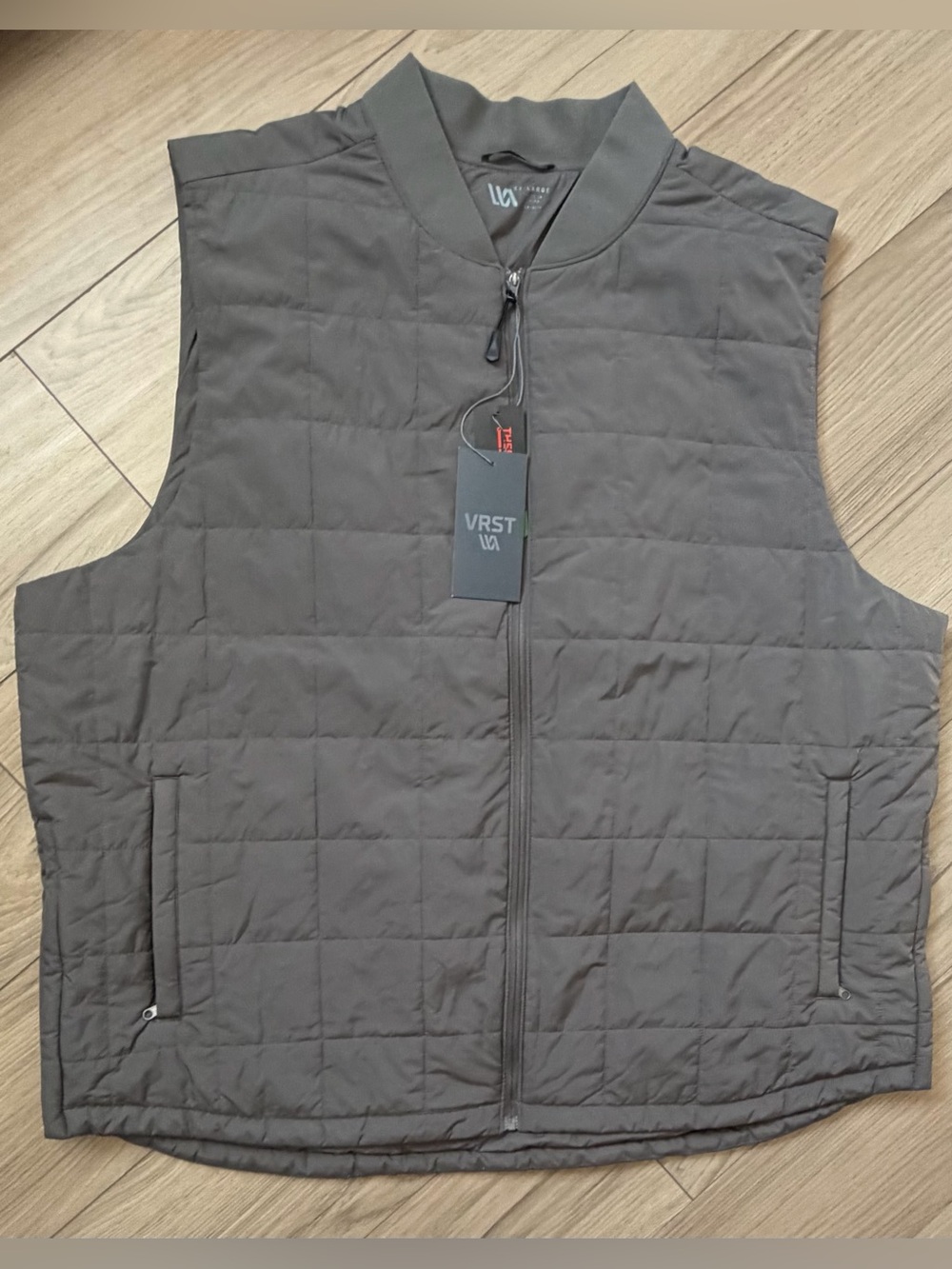 NWT VRST Thermolite XXL Insulated Warm Pewter Vest $90 Retail
